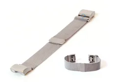 Fitbit Charge 2 watchstrap mesh silver