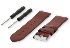Garmin watchstrap Fenix 5/6/7 brown leather