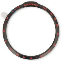 Easy to install bezel Garmin Fenix 6S - black/red