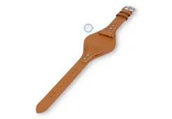 Universele Fossil ES3615 horlogeband - leer lichtbruin