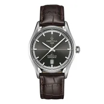 Certina Band C0294081608100A 21/18mm braun Leder ohne Schließe
