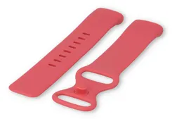 Fitbit Charge 5 watch band rubber - pink (Size: S)