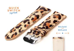 Watchstrap 22mm tiger look
