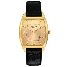 Certina Band C11391116836A 18/16mm schwarzes Leder