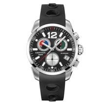 Certina Band C0164171705700A schwarzes Kautschuk