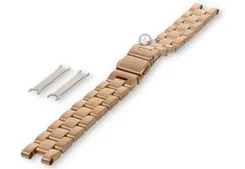 Alternative strap for Garmin Lily - rosegold steel - 14mm