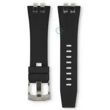 Edox Delfin 88005 Uhrenarmband Schwarz Kautschuk