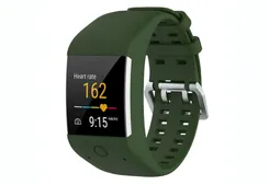 Polar watchstrap M600 dark green