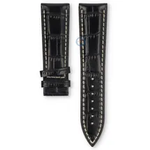 Certina Band C0064141603101A 23/20mm schwarzes Leder ohne Schließe