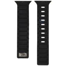 Silicon strap Apple 41mm - Black Yellow