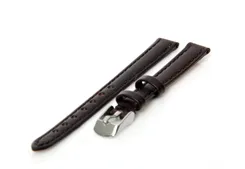 Watchstrap 9mm brown calf leather