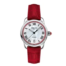 Certina Band C0252101642800A 16/14mm rotes Leder