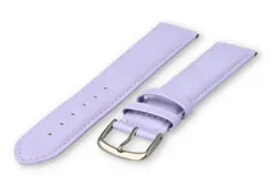XL watch strap smooth leather - 20mm - light purple