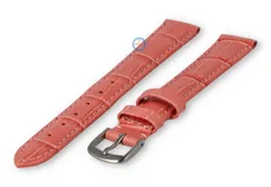 XL watch strap made from leather - 14mm - salmon pink