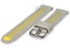 Amazfit Bip 3 watch strap - grey yellow