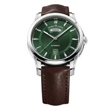 Leather strap Maurice Lacroix PT6158-SS001-63E-2