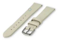 Seamless and smooth strap 12mm - cream-coloured