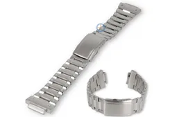 G-Shock DW-5600 stainless-steel bracelet - silver