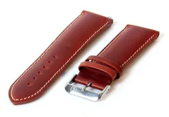 Watchstrap 24mm brown leather