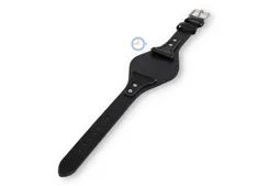 Universele Fossil ES3817 horlogeband - leer zwart