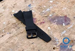 Casio G-Shock GST-W130 horlogeband zwart nylon
