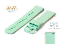 22mm Garmin Legacy Hero - Darth Vader watch strap mint-green