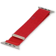 Woven strap Apple Watch 45mm - red