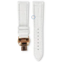 Certina Band C0302503610600A 19/16mm weiß Leder