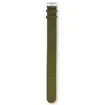 One-piece leather strap - 22mm - avocado