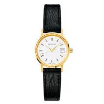Certina Band C15292896811A 12/10mm schwarzes Leder