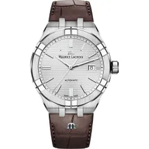 Leather strap Maurice Lacroix AI6008-SS001-130-1