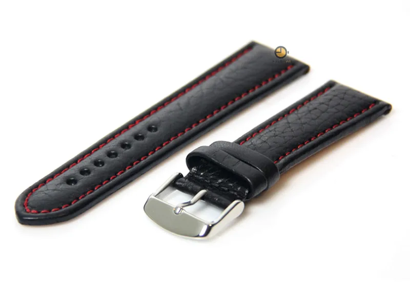 Watchstrap 20mm black (calb)