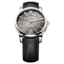 Leather strap Maurice Lacroix PT6158-SS001-03E-2