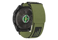 Garmin Fenix 8 - 43mm - nylon strap 20mm - green