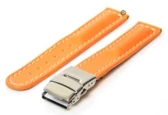 Watchstrap 18mm orange