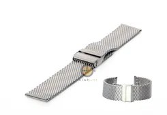 Mesh Watchstrap 18mm silver