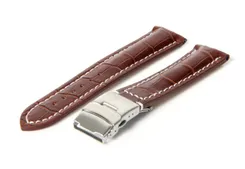 Watchstrap 22mm (brown) Buckle