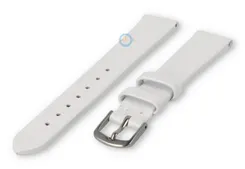Seamless strap 12mm - shimmer white