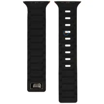 Silicon strap Apple 41mm - Black Orange