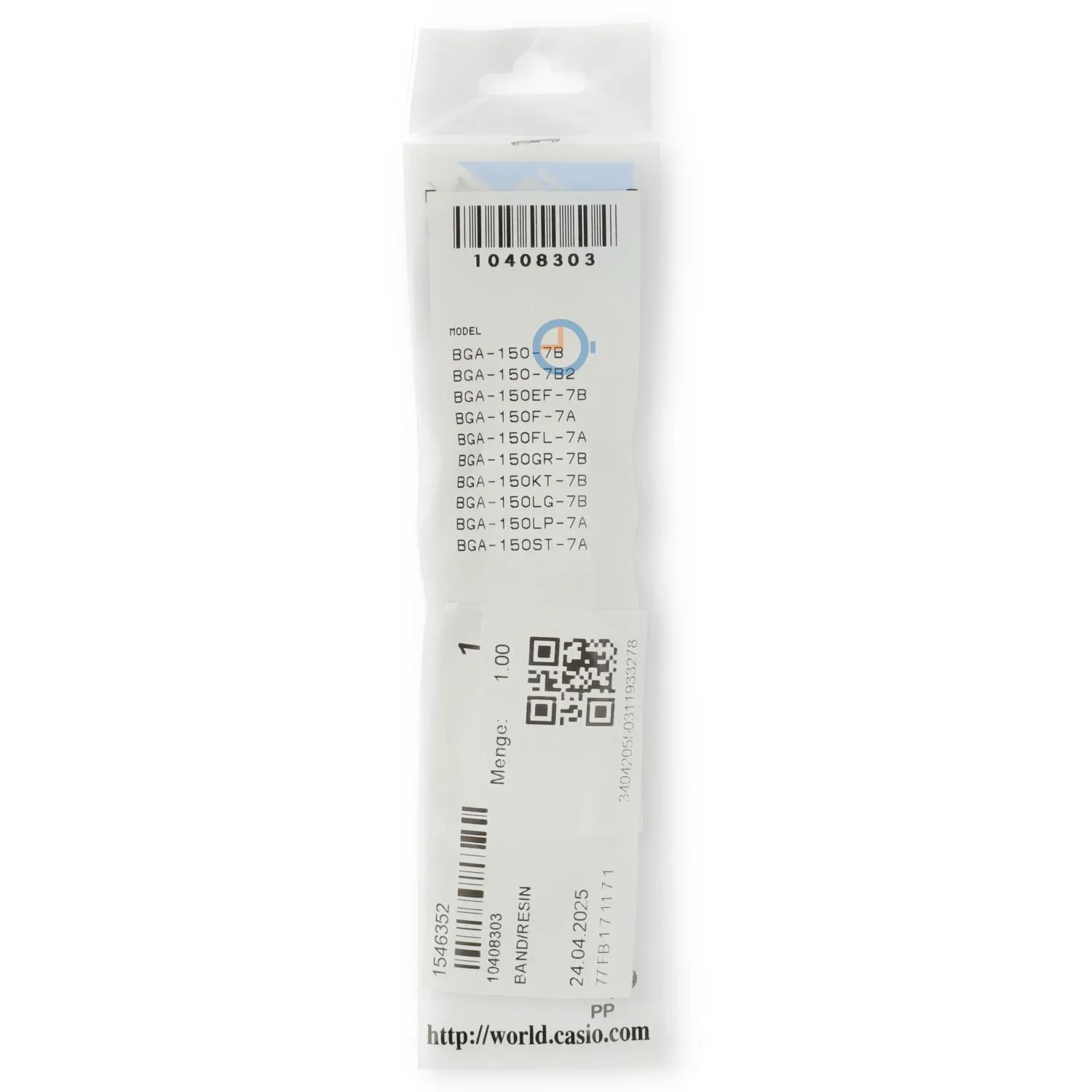 Casio Baby-G horlogeband BGA-151-7BER