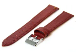 Horlogeband 14mm havannabruin buffelleer