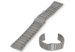 22mm Quick-Switch watch strap - matsilver