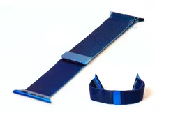Wechselband für Apple watch 38mm - blau Mailänder