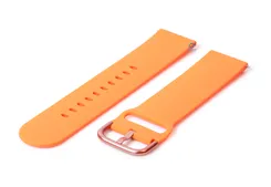 watchband 20mm silicone orange