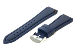 Uhrenarmband 18mm Blau Kautschuk