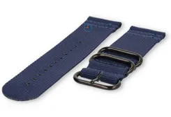 Two-piece nylon band - blue - 26mm