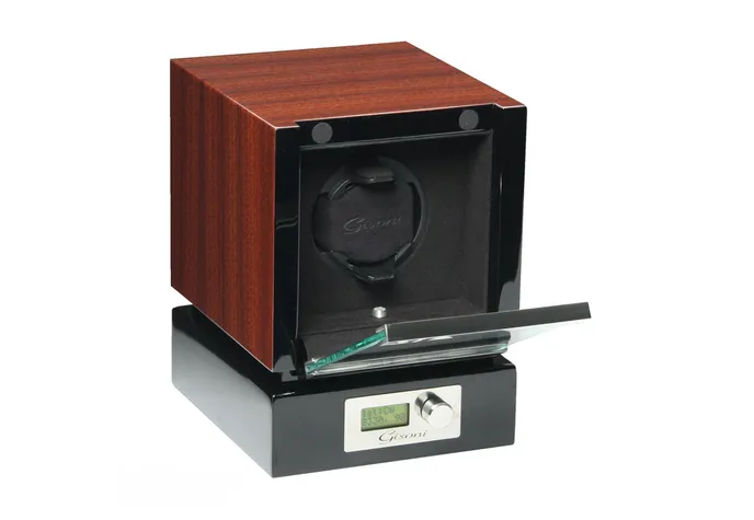 Gisoni Watchwinder Solenzara 1 burgandy