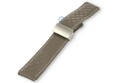 Magnetic watch strap luxury leather - 18mm - Taupe