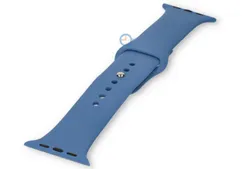 Apple watch strap silicone - Ultramarine blue - 38/40/41/42mm (M/L)