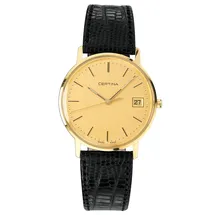 Certina Band C11592996831A 18/16mm XL schwarzes Leder